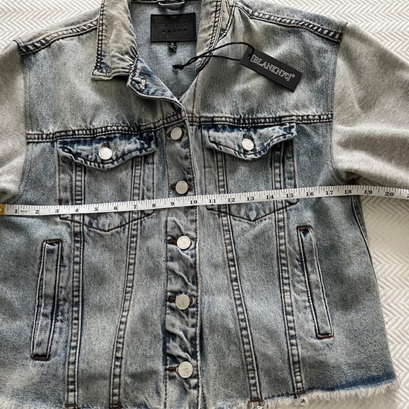 mixed media jacket by BLANK NYC - Picture 11 of 13